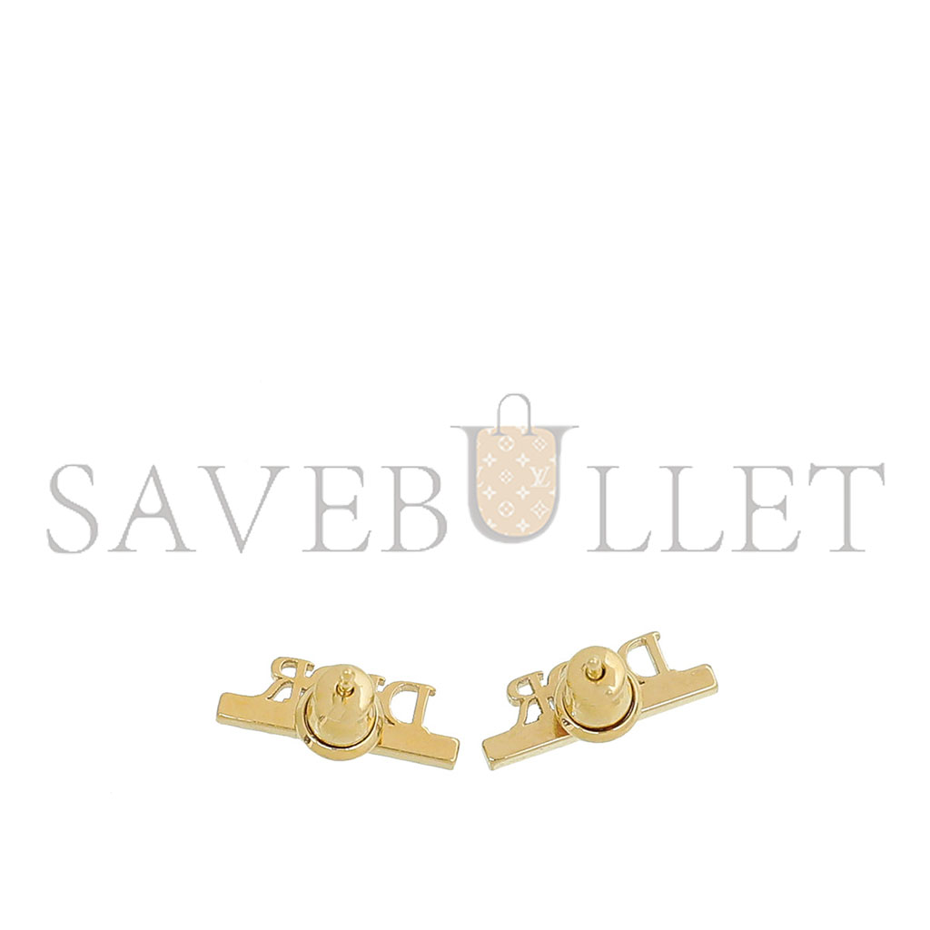 D*or gold dio(r)evolution stud mini earrings e1456dvocy_d665